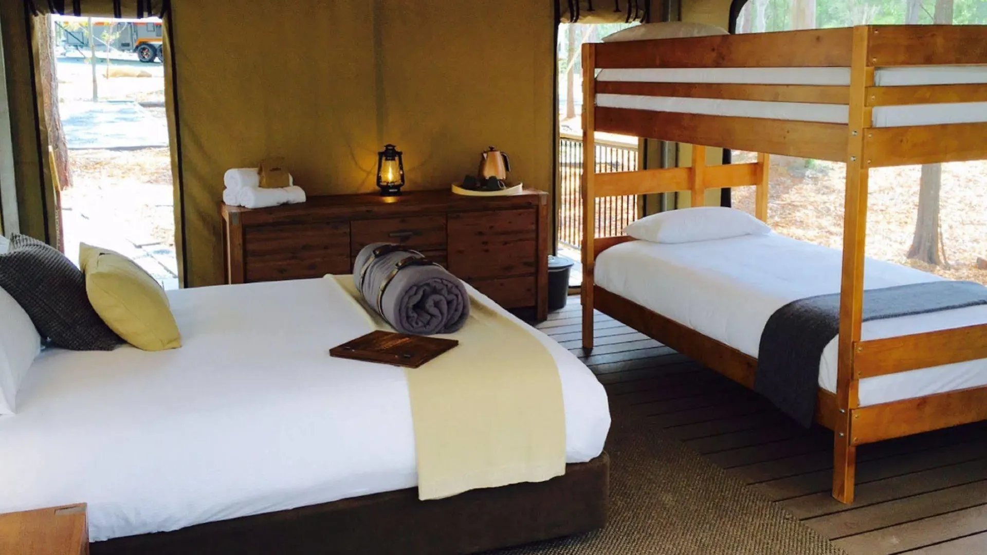 Paradise Country Farmstay Gold Coast Luxury tent